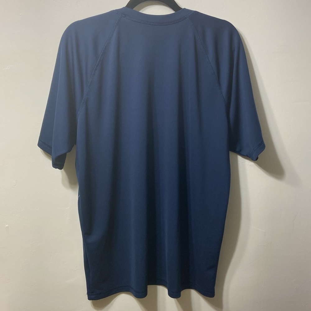 NIKE DRI-FIT,LARGE SIDE LOGO,DARK BLUE, SHORT SLEEVE,SPORT T-SHIRT.SIZE-… - Picture 2 of 10